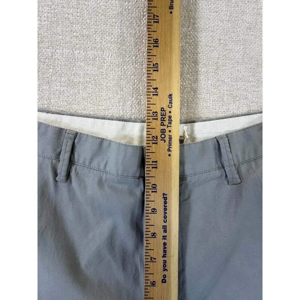 NWT Faherty Mens Gray 38 Island Life 8 Inch Shorts Casual Stretch Travel Comfort
